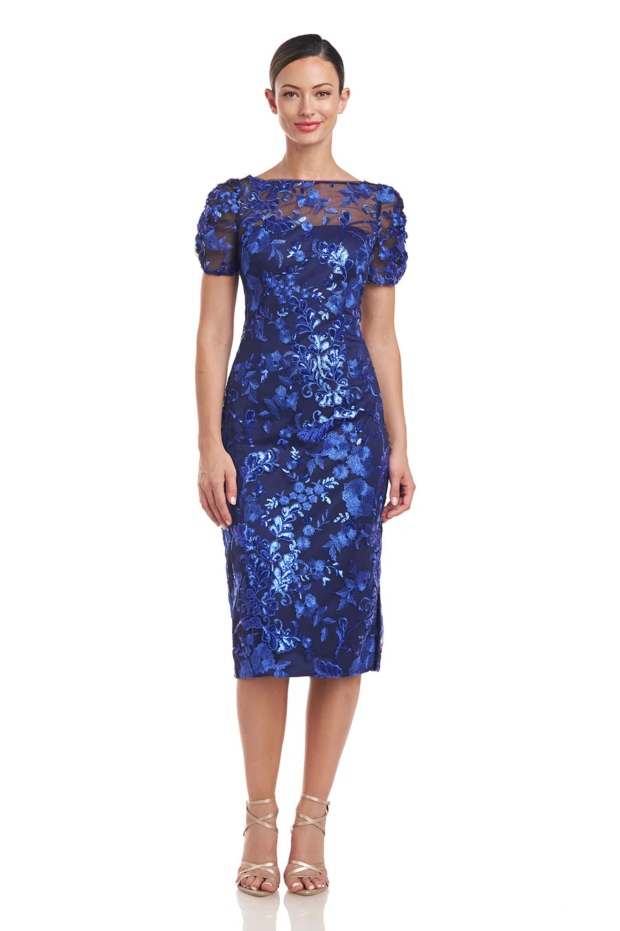 JS COLLECTIOND BLUE DRESS