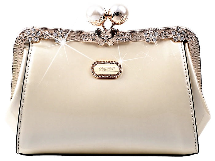 BRANGIO ITALY STARRY OCEAN BLOSSOM CROSSBODY CLUTCH ( KJE3398 )