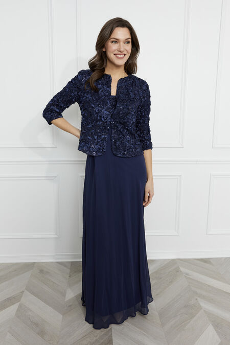 Alex Evenings 8425865 2Pc Top