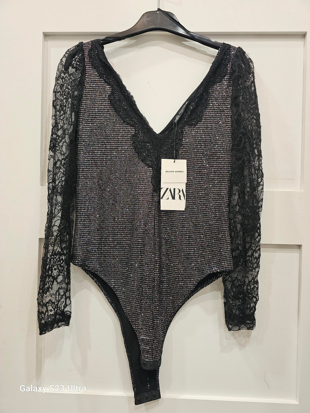 Zara BODYSUITE Black