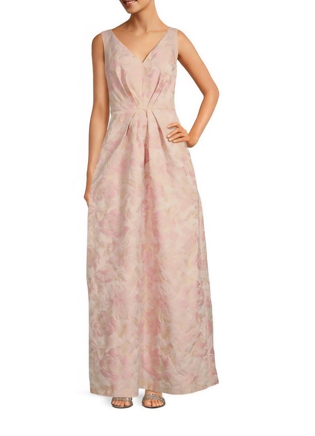 KAY UNGER MAUVE DRESS
