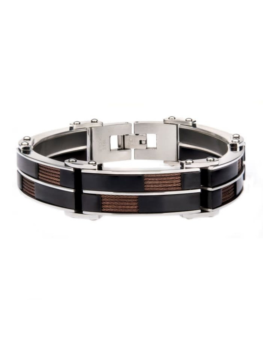 Inox Men's Stainless Steel Bracelet - BR3613