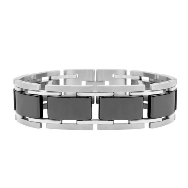 Inox Men's Stainless Steel Bracelet - JPBR6625A