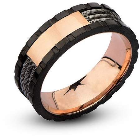 Inox Men's Stainless Steel Ring - FR1025-10