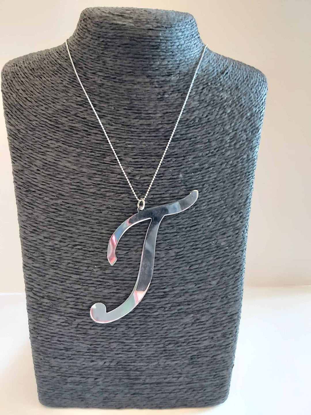 925 Sterling silver Initial Necklace