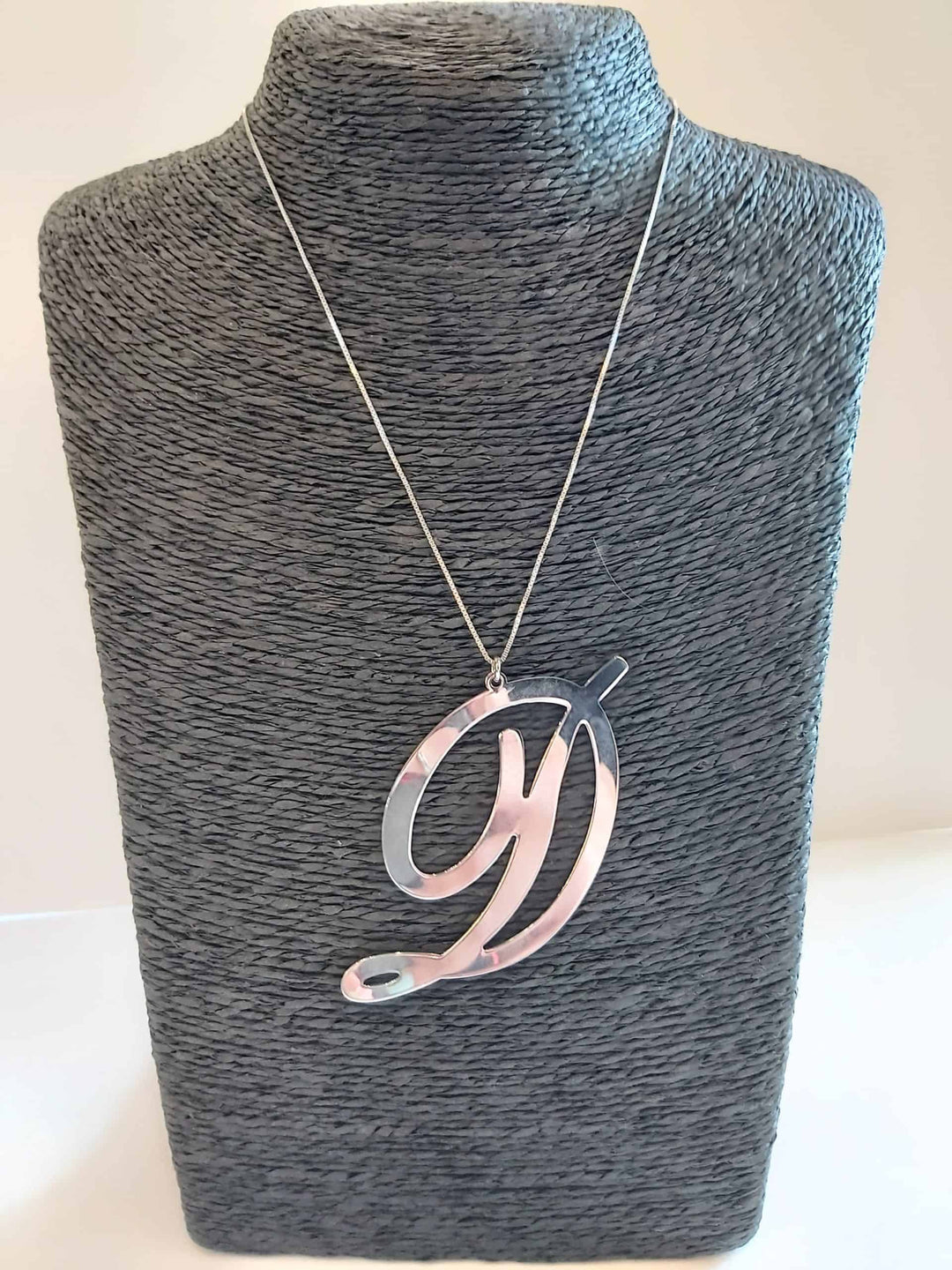 925 Sterling silver Initial Necklace
