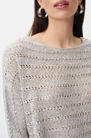 Joseph Ribkoff Sequin Detail Top