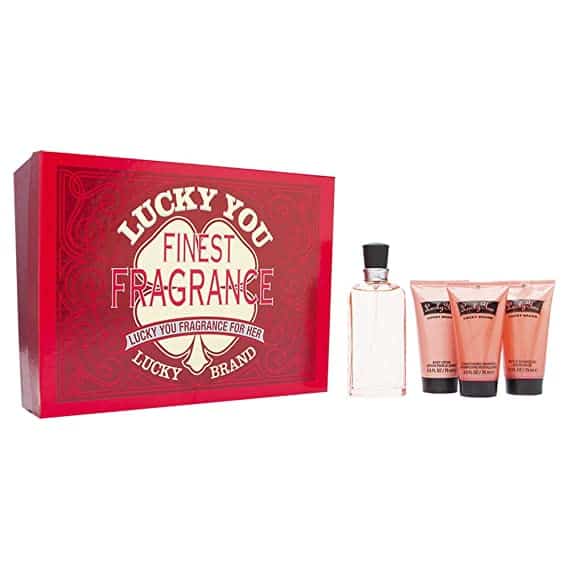 Lucky Brand Lucky You for Women EDT 4pcs Set