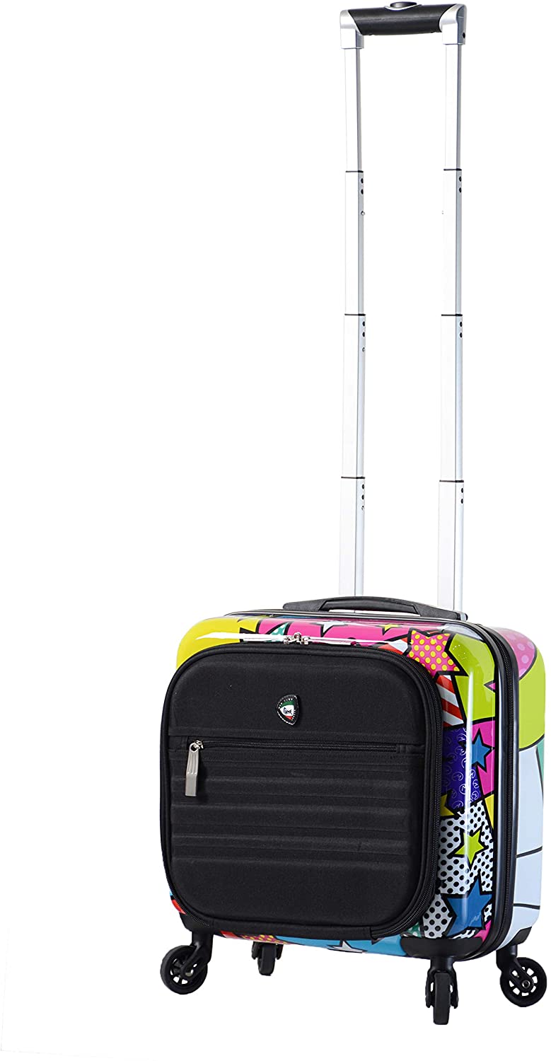 Mia Toro Mia Star Kisses Luggage 14", Multi Color