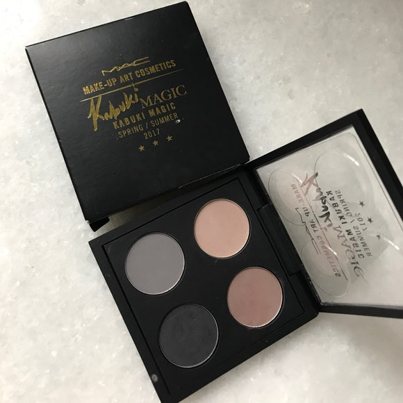 MAC Kabuki Magic Eyeshadow quad 4 color palette