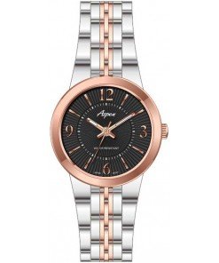 Aspen Black / Rose Gold Dial Watch