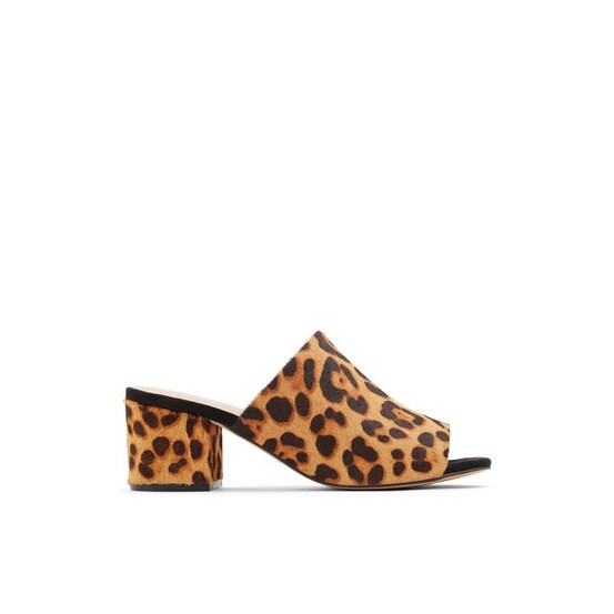 Aldo Alaska-967 Heeled Sandals Leopard Print