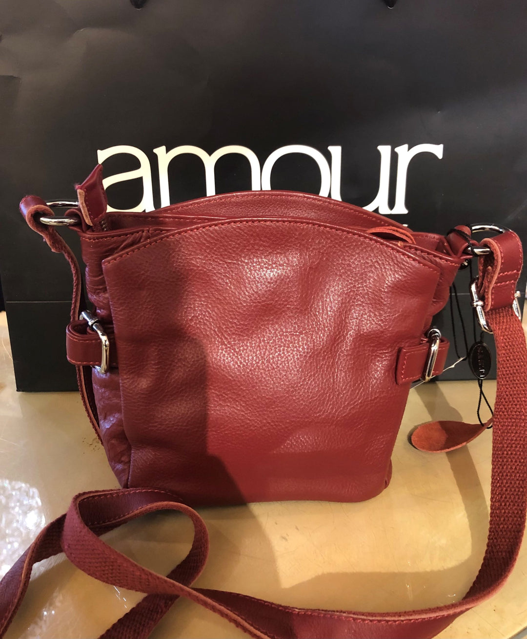 Benchmade Purse Dark Red Colour