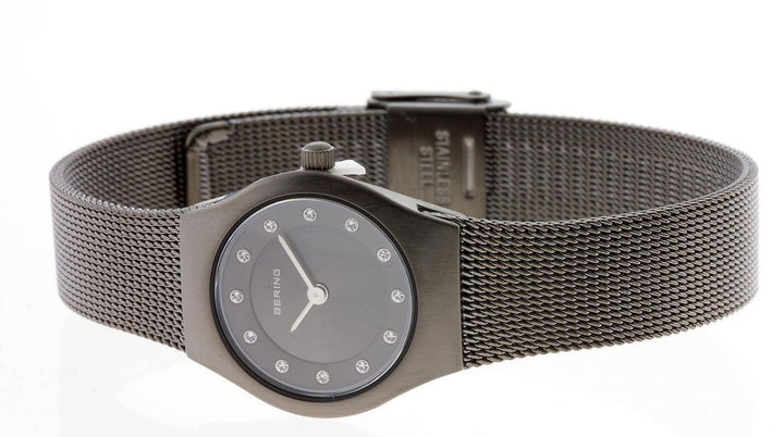 Bering Classic Brushed Grey Watch