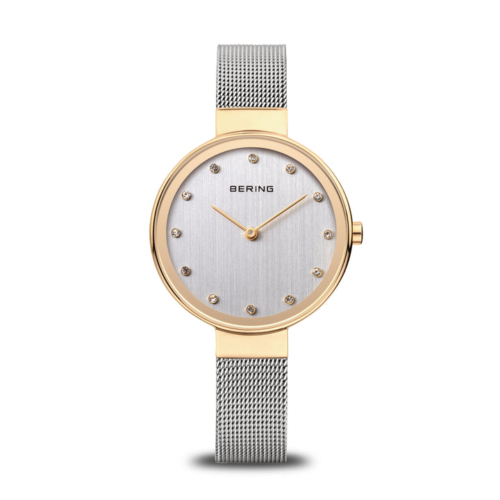 Bering Classic Polished Gold Watch