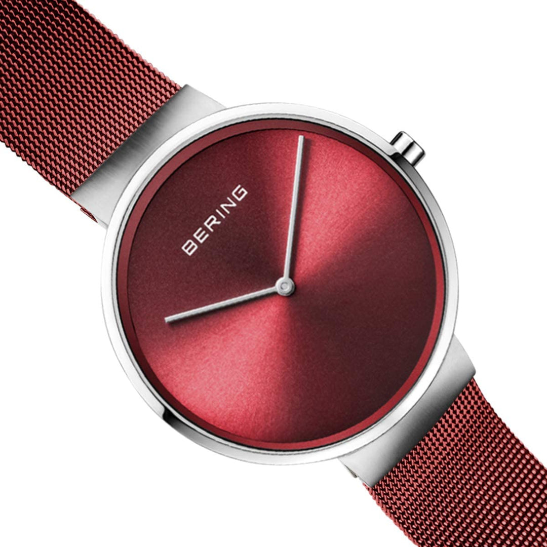 Bering Classic Polished/Brushed Silver Watch