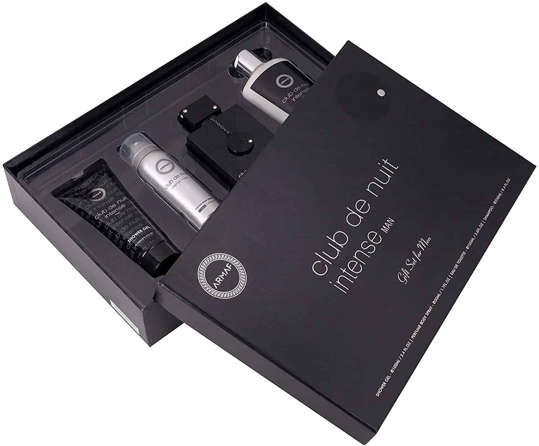 Club de Nuit Intense by Armaf EDT 4pcs Set for Men