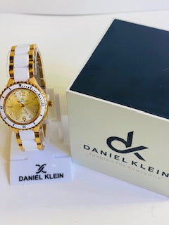 Daniel Klein Analog Silver Dial Watch