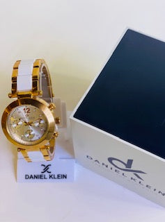 Daniel Klein Premium Analog Silver Dial Watch