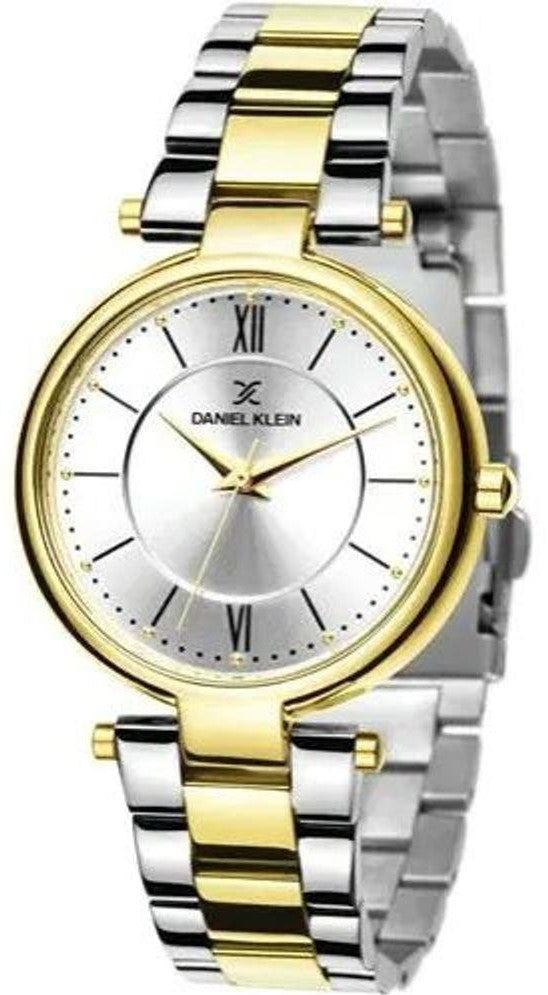 Daniel Klein Two Tone Analog Watch