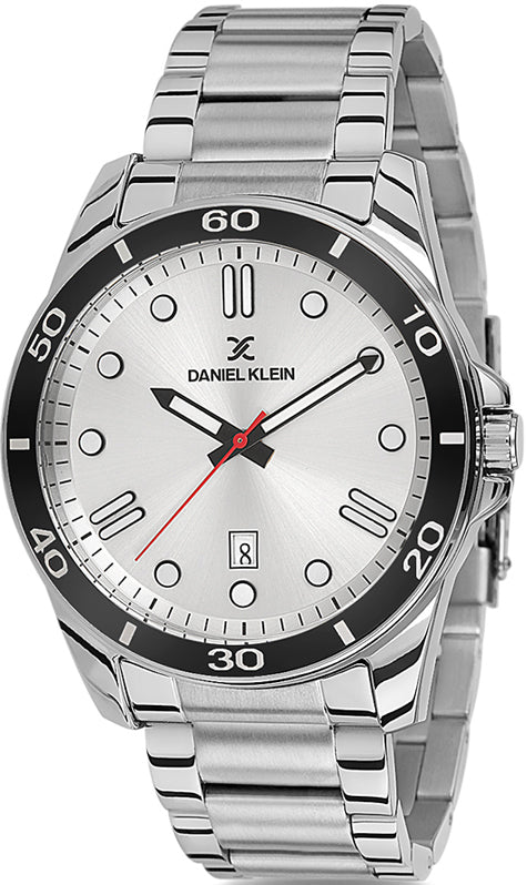 Daniel Klein Analog Silver Dial Watch