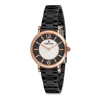 Daniel Klein Analog Black Dial Watch