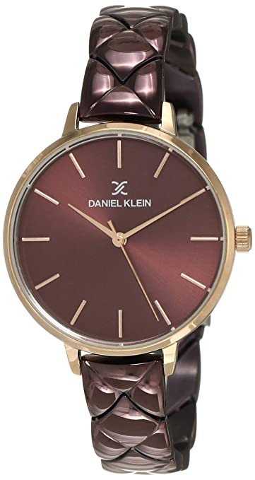 Daniel Klein Analog Red Dial Watch