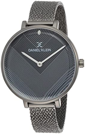 Daniel Klein Fiord Charcoal Grey Analogue Dial Watch