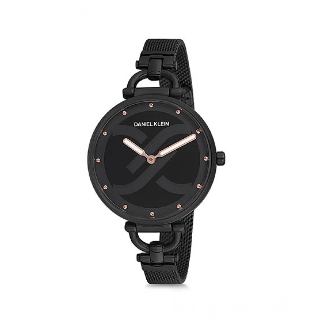 Daniel Klein Trendy Analog Black Dial Watch