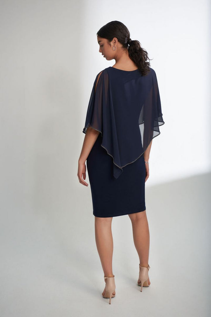 Joseph Ribkoff Midnight Blue Dress Style 221062