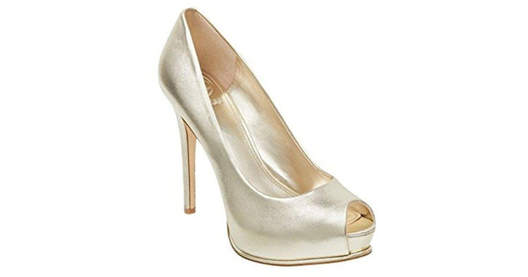 GUESS Honora Peep Toe Pumps