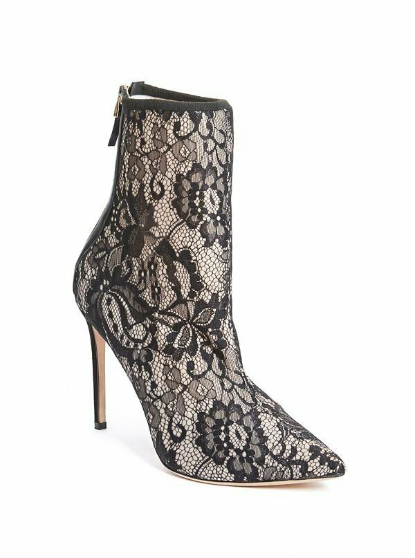 GUESS by Marciano Farrah Lace Ankle Bootie