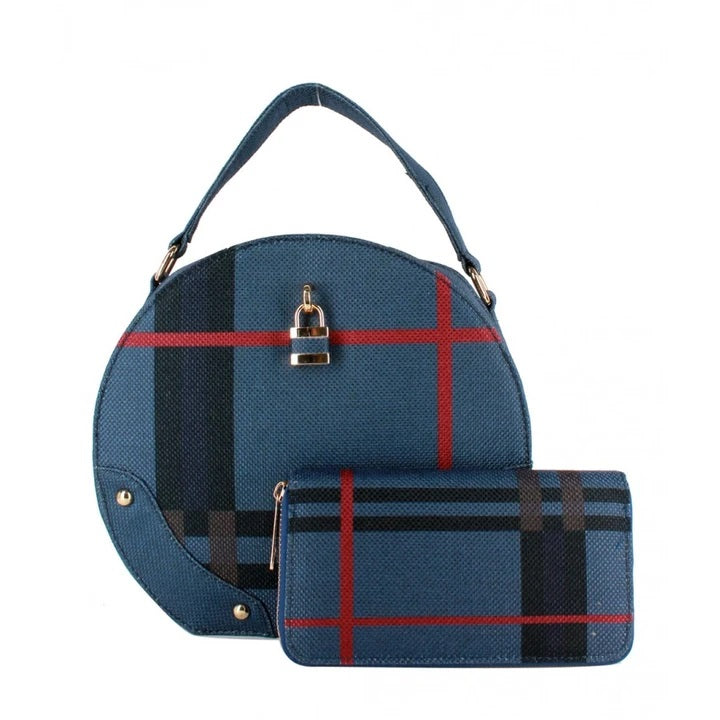 Handbag Republic Vintage Round Satchel Bag / Wallet