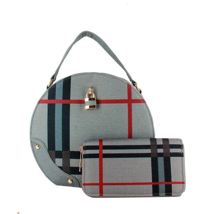 Handbag Republic Vintage Round Satchel Bag / Wallet