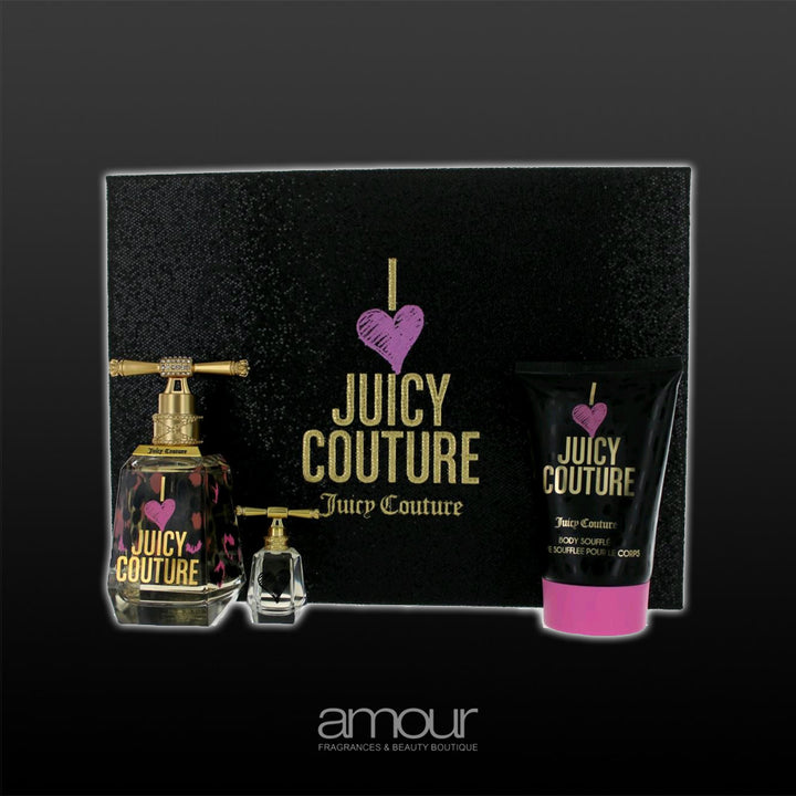 I Love Juicy Couture by Juicy Couture EDP 3 pcs Set