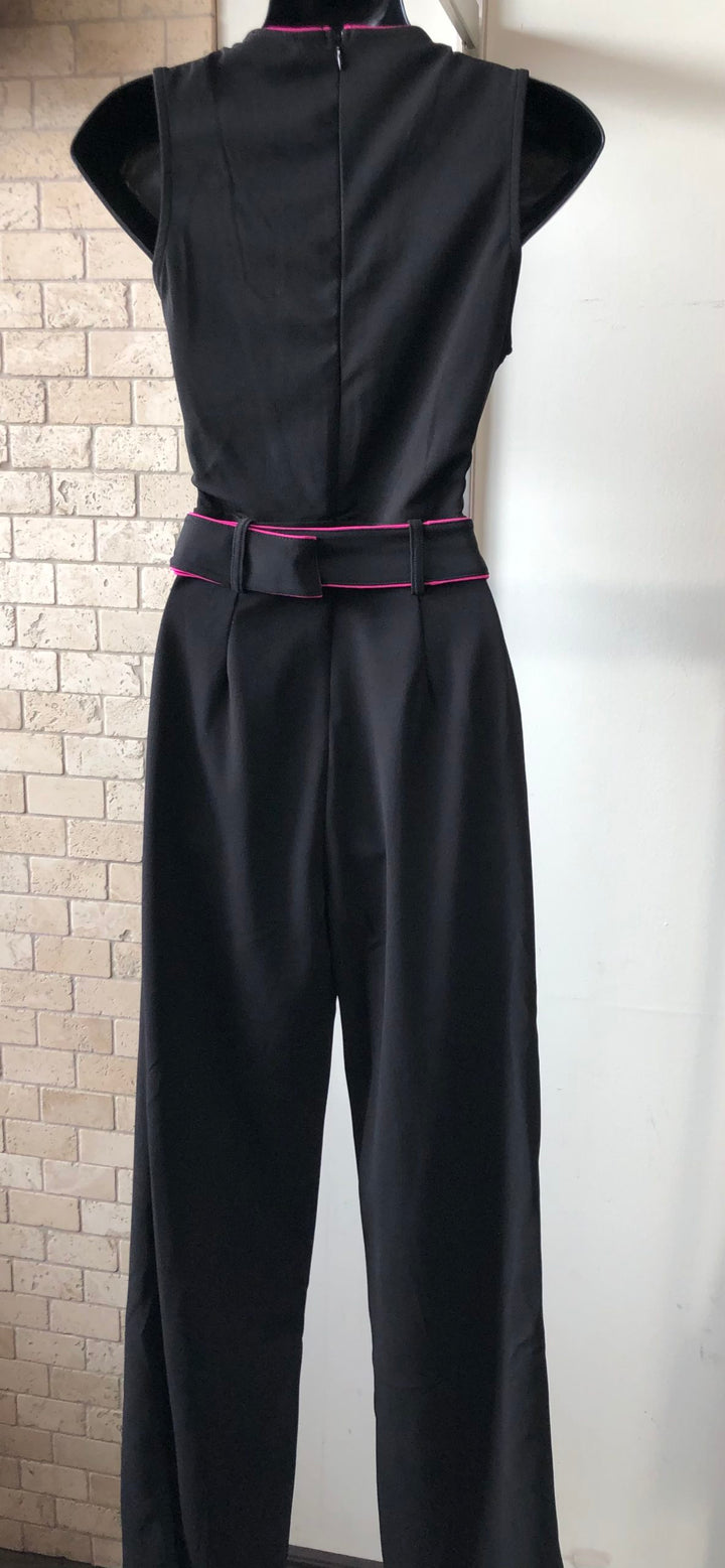 Valentine Black-Pink Jumpsuit