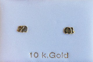 Kids Earrings in 10K Gold