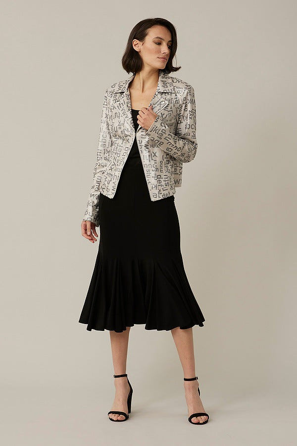 Joseph Ribkoff Printed Moto Jacket Style 221907