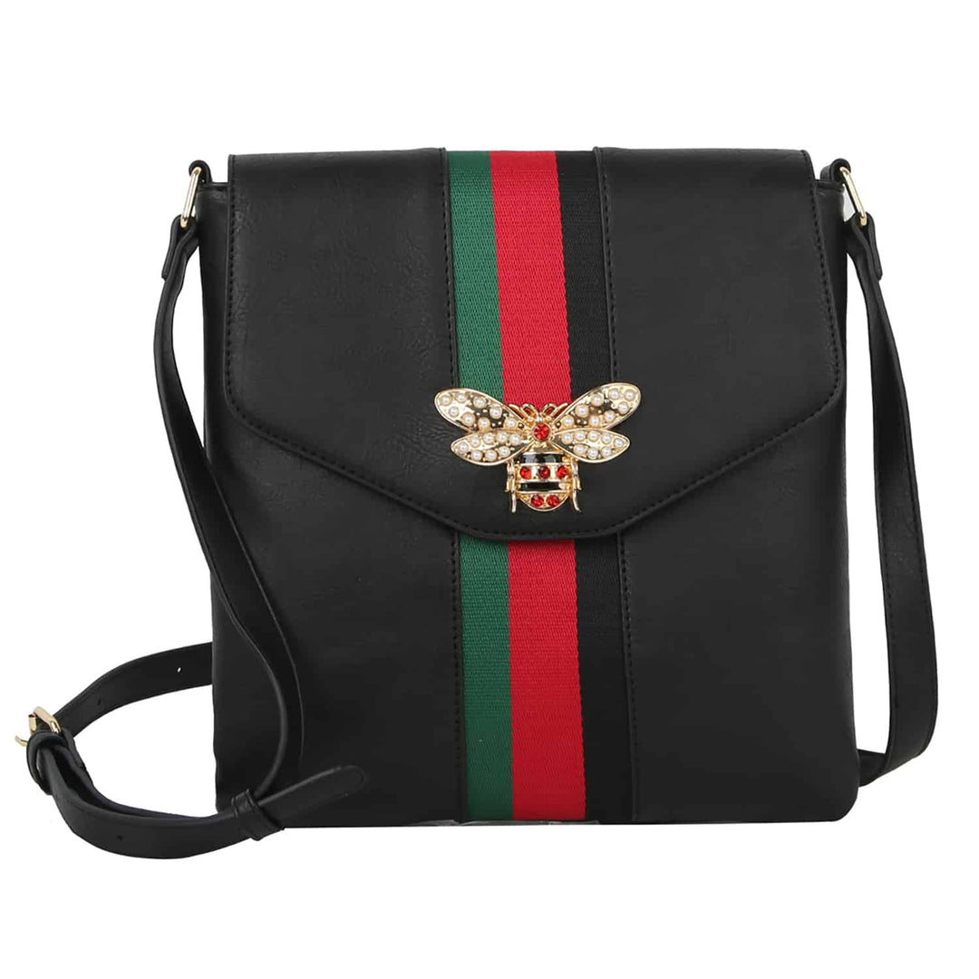 Flopover Crossbody Queen Bee