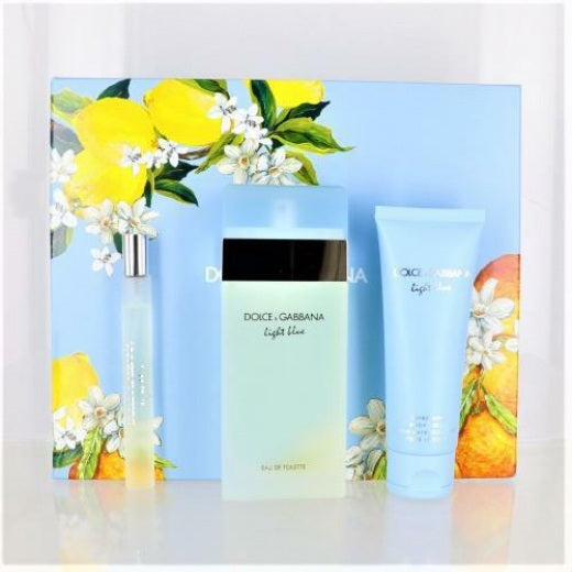 Dolce & Gabbana Light Blue EDT 3pcs Set
