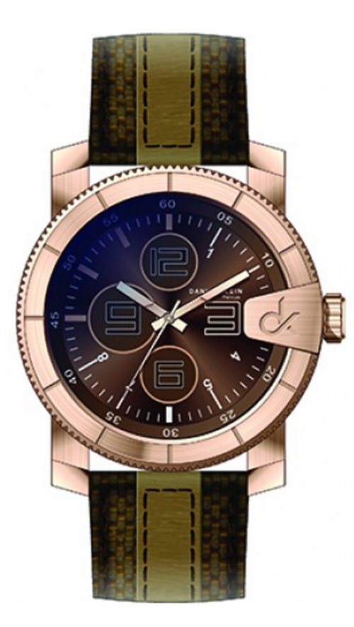 Daniel Klein Premium Analog Brown Dial Watch