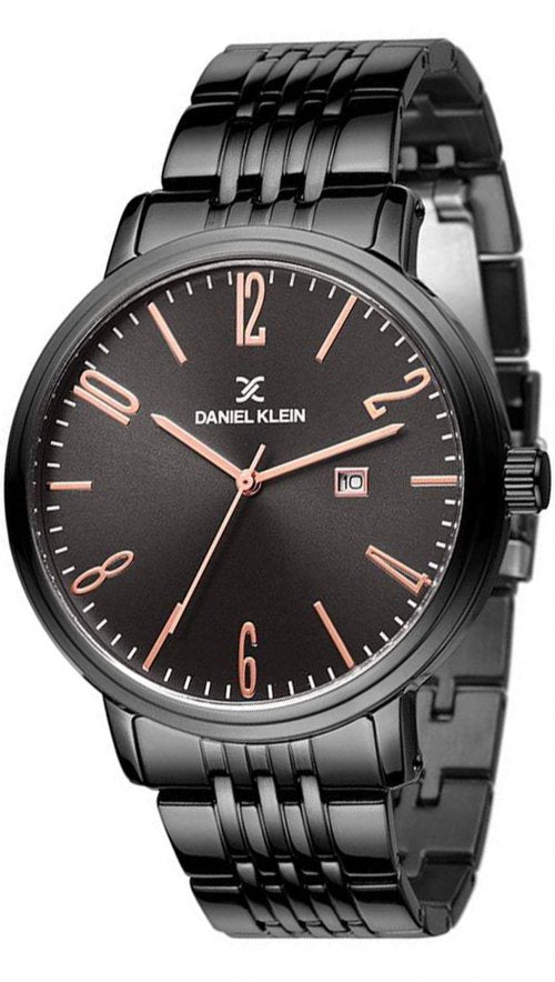 Daniel Klein Analog Black Dial Watch