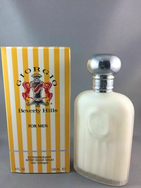 Vintage Giorgio Beverly Hills Extraordinary Aftershave Balm 120ml for men(DISCOTIUNED)