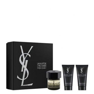 Yves Saint Laurent La Nuit De L'Homme EDT 3pcs Set