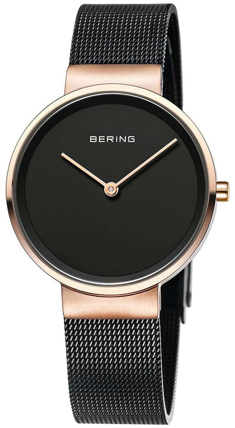 Bering classic polished brushed rose gold 14531-166 Watch