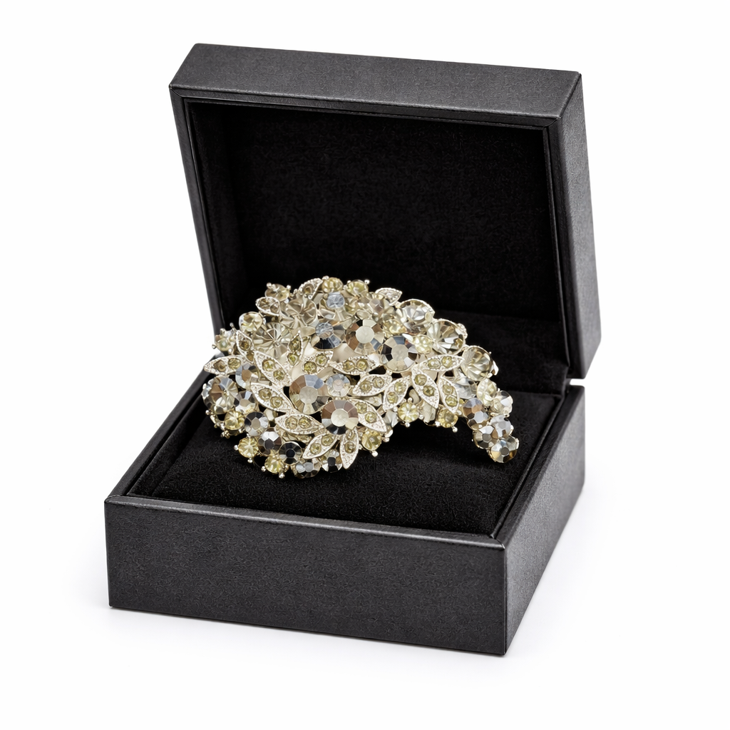 Fashion Jewelry Crystal Brooch 4225