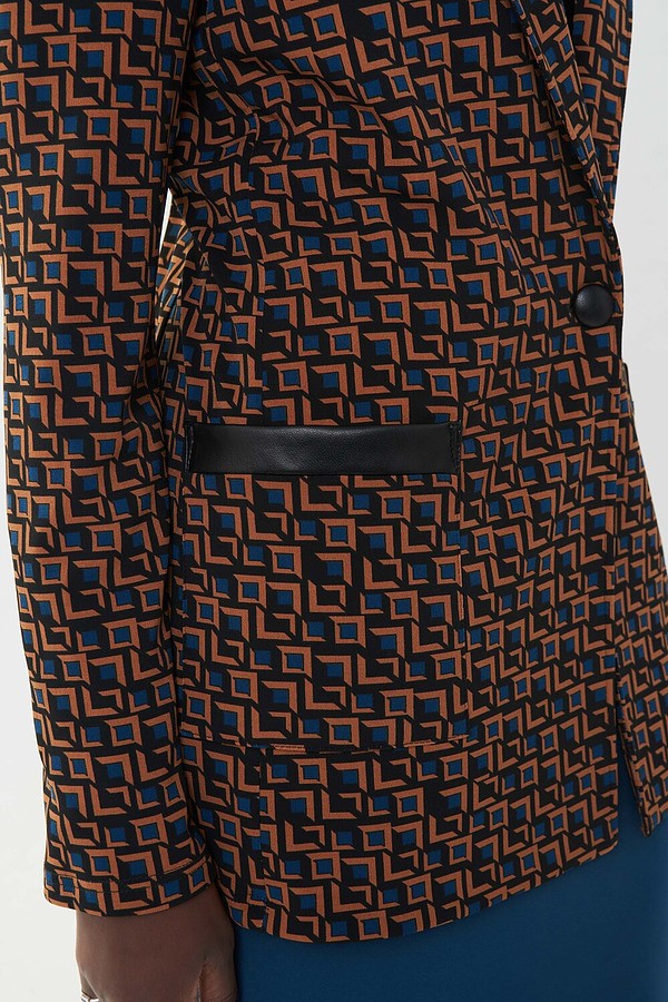 Joseph Ribkoff Geo Print Blazer