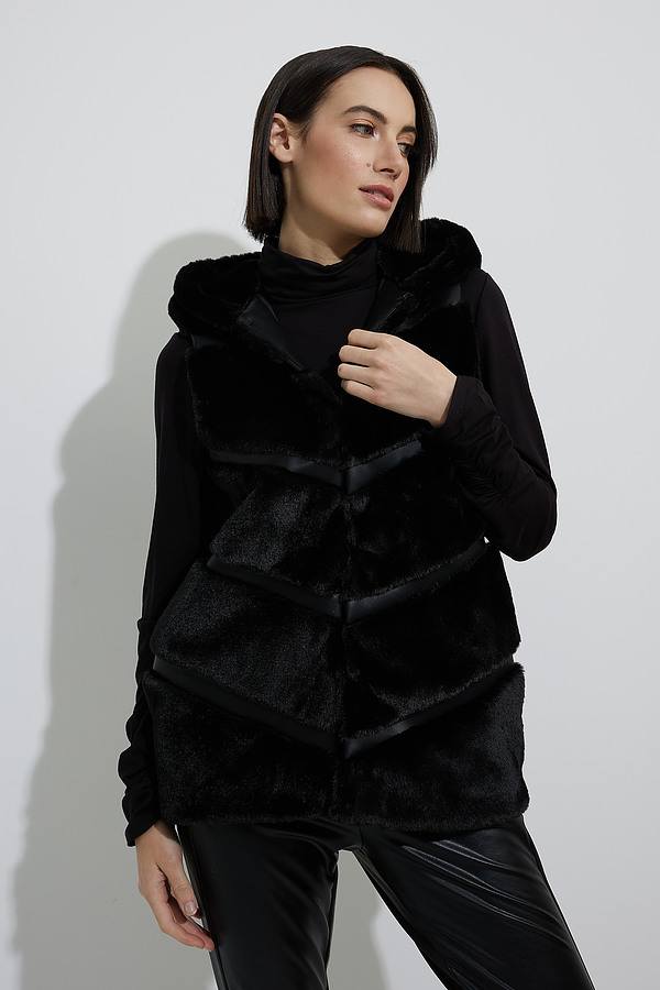 Joseph Ribkoff Faux Fur Vest