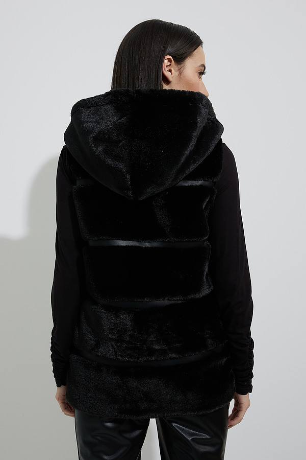 Joseph Ribkoff Faux Fur Vest