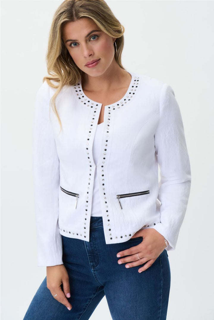 Joseph Ribkoff White Jacket